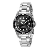 Cuarzo De Acero Inoxidable Invicta Pro Diver Para Hombre, 37