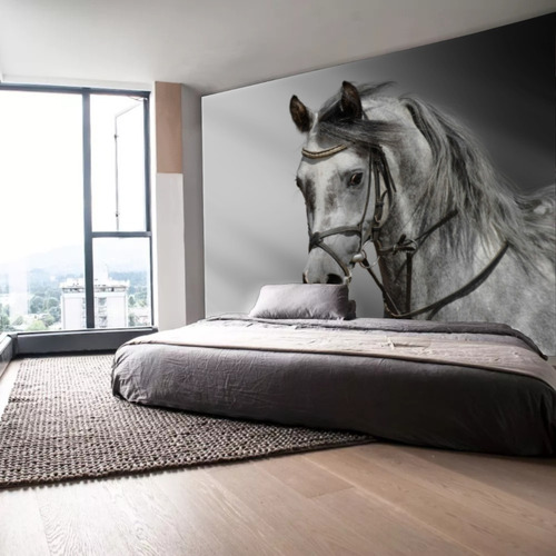 Painel Adesivo Mural Parede Animal Horse Cavalo 3m²