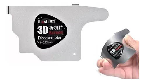 Espátula  Ultra Fina Qianli Aço Inox 3d Curvada T=0.12mm