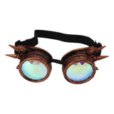 Gafas Caleidoscópicas Rojas De Halloween Con Lentes De Crist