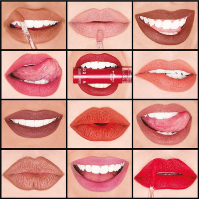 Labial Liquido Mousse Matte Liquid Italia Deluxe Acabado Mate Color 02 Cocoa | MercadoLibre