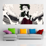 Cuadro Poliptico Midoriya Deku Bnh Xxl Art 192x100cm