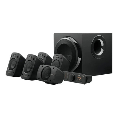 Bocinas Logitech Z906 Teatro En Casa 5.1 Thx Pc 980-000474 Color Negro | Envío gratis