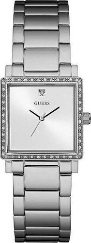 Reloj Guess Para Mujer U0914l1 Análogo Cuadrado En Acero