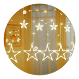 Extensión Luces Led Estrella X6 M Luz Navidad Amarilla 2095