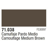 Tinta Cam Medium Brown 71038 Model Air Vallejo Modelismo