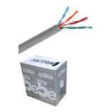 Bobina Cable De Red Saxxon Utp Cat5e 305 Mts Gris Interior