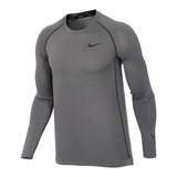 Camiseta Nike Pro Dri-fit Para Hombre-gris Claro