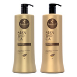 Shampoo + Condicionador 1l Mandioca Auxilia Crescer Haskelld