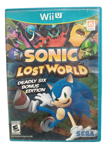Sonic Lost World Para Nintendo Wii U En Excelente Estado 
