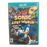 Sonic Lost World Para Nintendo Wii U En Excelente Estado 
