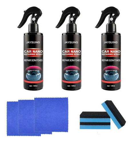 3x Car Nano Repair Spray Oxidación Liquid Ceramic Coat Ly