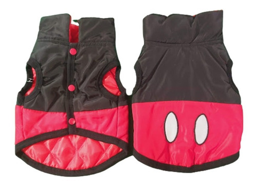 Chaleco Perros Mascotas Mickey Mouse Y Minnie Ropa Invierno