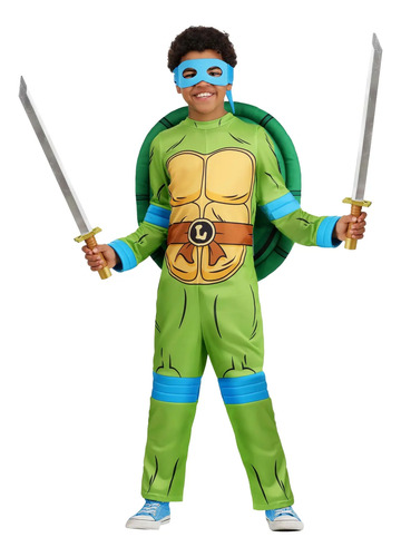 Disfraz De Leonardo Tortuga Tortugas Ninja Tmnt Para Niños Y Adolescentes Envio Gratis