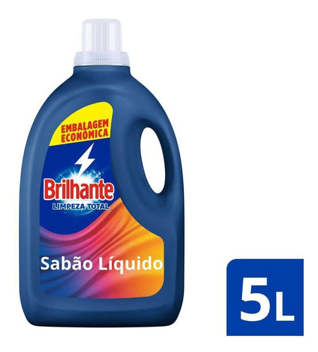 Sabão Líquido Brilhante Limpeza Total 5l