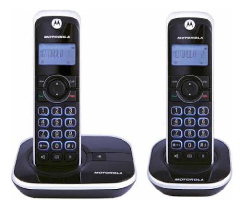 Telefone Digital Sem Fio Com Ramal Com Duas Bases Motorola