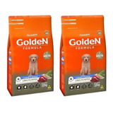 Ração Golden Formula Cães Filhotes Carne 3kg Kit 2 Unidades
