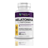 Melatonina + L-triptofano + Magnésio + Inositol + Vitaminas 500mg 60 Cápsulas Sem Sabor