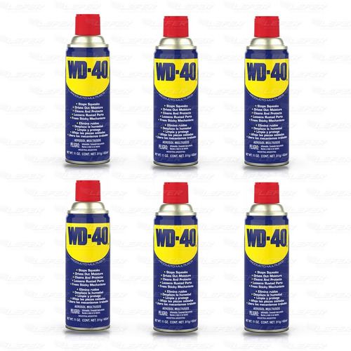 Wd-40 Aceite Lubricante Multiuso 311g Pack X 6 Unidades