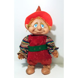 Boneco De Duende Gnomo Seres Da Natureza Colorama Antigo