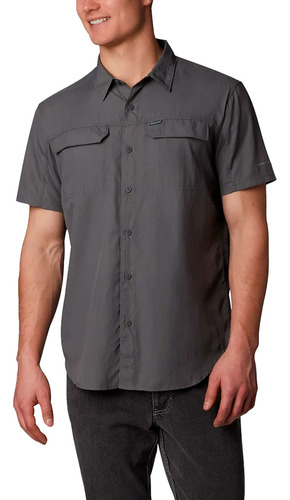 Camisa Manga Corta Columbia Silver Ridge 2.0 Hombre Trekking