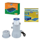 Kit Capa Forro Filtro 3.600l/h Para Piscina Premium 5000 L