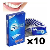 10 Cajas De Bandas Blanqueadoras Tratamiento Dental 5d  