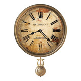 Reloj De Pared Antiguo Con Péndulo De 15 Cm Y Movimiento De