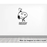 Vinil Sticker Pared 150cm Snoopy Woodstock Cabeza L2-8