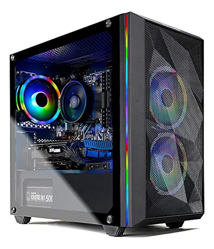 Skytech Chronos Mini Gaming Pc Desktop - Amd Ryzen 5 3600 3