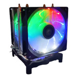 Air Cooler Fan Duplo Para Processador Intel Amd Lga Led Rgb