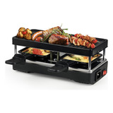 Saenchue Parrilla De Mesa Raclette Para 2 Personas, Parrilla