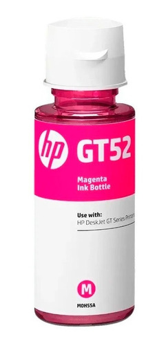 Botella Tinta Original Hp Gt52 Magenta M0h55al 415 410 Gt51