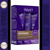 Kit Itallian Trivit Color Blond Matizador 3 Produtos