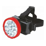 Linterna Minera Recargable Con 15 Potentes Leds Luz Blanca.