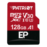 Tarjeta De Memoria Micro Sd 128gb Clase10 Patriot V30 90mb/s