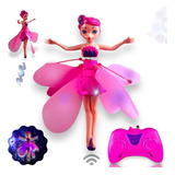 Boneca Frozen Voa Voadora Fada Drone Brinquedo Kids Infantil