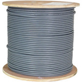 Cable Coaxial Rg6 Bobina 500 Mts Color Gris Sin Mensajero