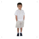 Conjunto Infantil Meninos Camisa Bermuda 4 Ao 10 Kids