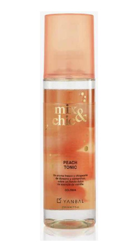 Mix & Chic Peach Tonic Colonia Yanbal - mL a $125