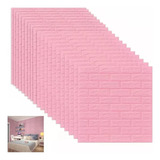 20pcs Pegatina Pared Patron Ladrillo Papel Tapiz 3d 35x38cm