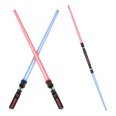 2p Sable Par Star Galaxy Wars Espada Luz Sonido Cambia Color | MercadoLibre
