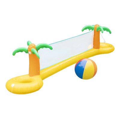 Juego De Red Inflable Gigante De Voleibol 12 Pies Para Pisci Multicolor