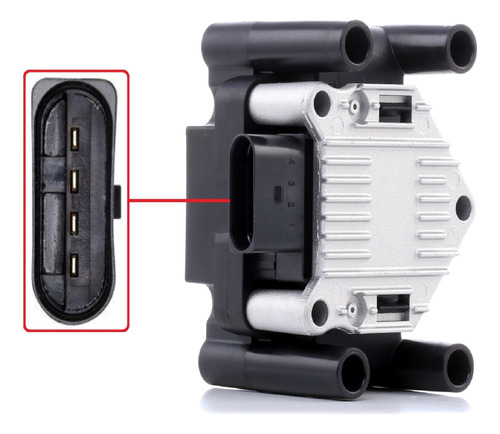 Bobina De Encendido Vw Fox Suran Gol Trend Voyage Volkswagen
