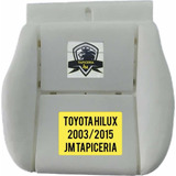 Relleno Poliuretano Asiento Butaca Toyota Hilux 2003 A 2015