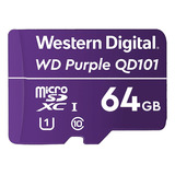 Memoria Micro Sd Western Digital Purple 64gb Sc Qd101