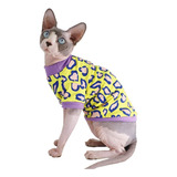 Sphynx - Lindas Camisetas De Algodón De Verano Para Gatos .