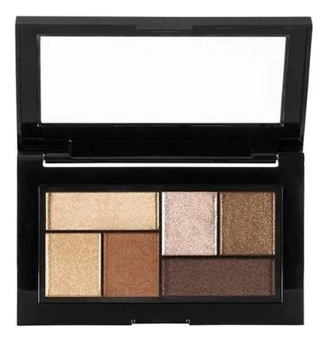 Paleta Sombras Perladas Ojos Maquillaje Maybelline Bronzes