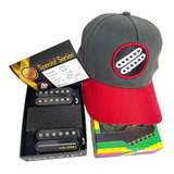 Kit Captador Malagoli Ptr Edição Limitada Boné Rock Metal