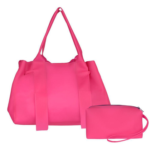 Bolsa Praia Feminina Sacola Grande Silicone Impermeável